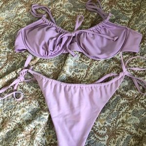 lilac bikini